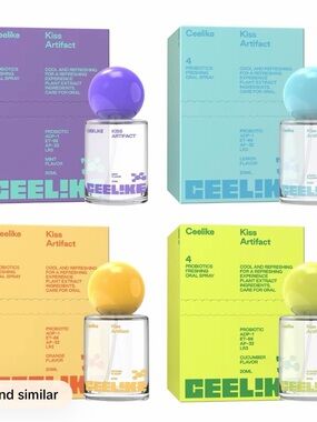 Kiss Artifact Probiotic Oral Spray — Purple